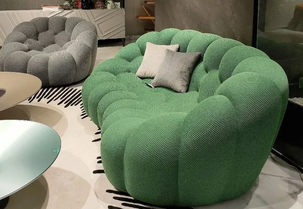 curved bubble sofa